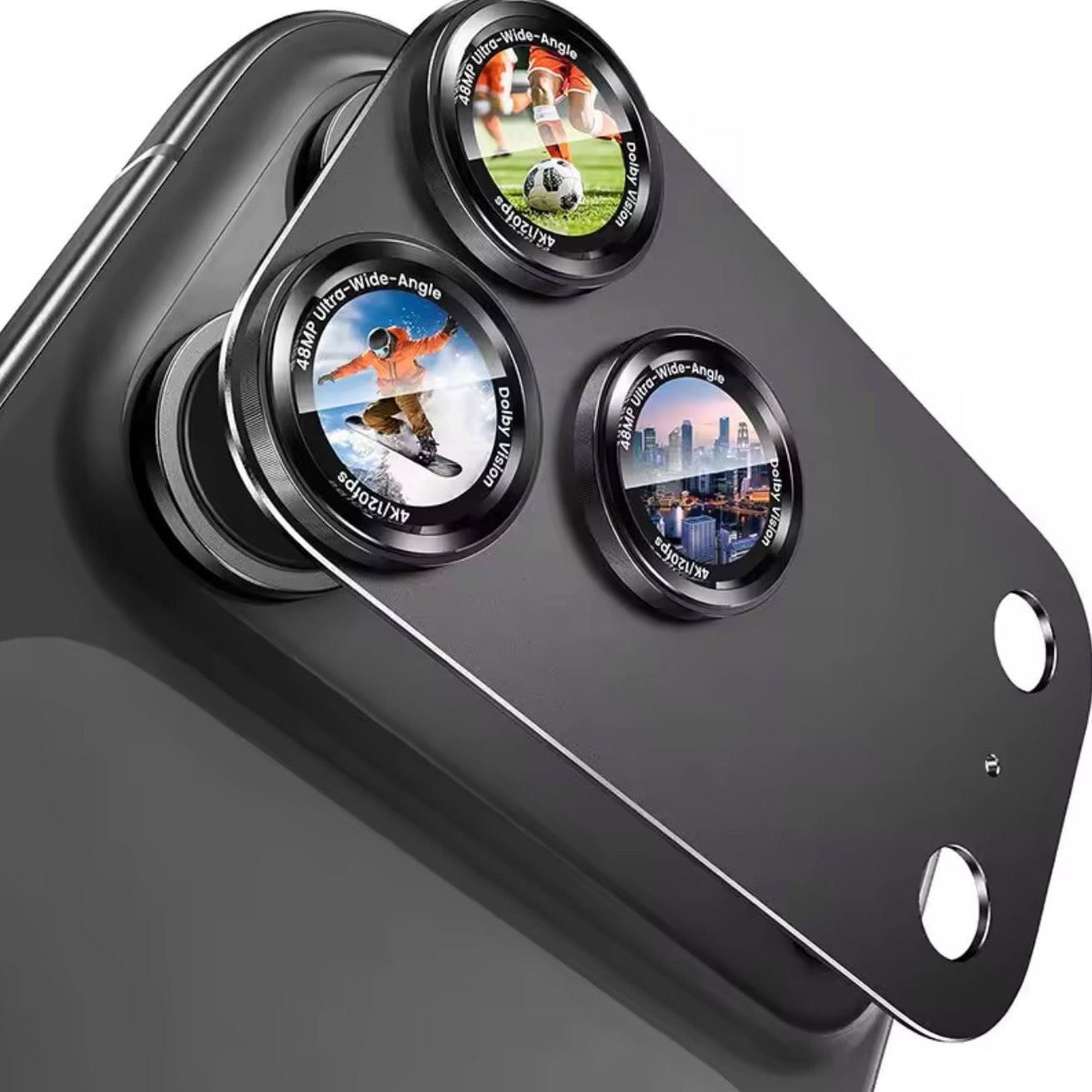 Colored Full Metal Camera Lens Protector