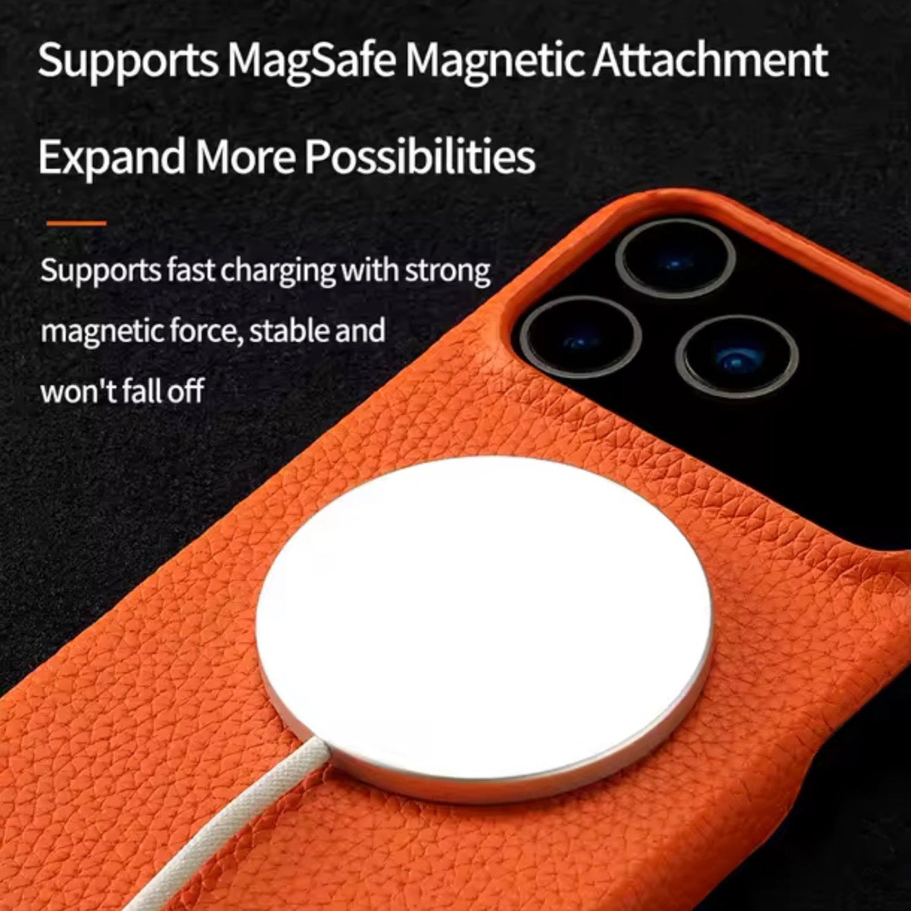Genuine Leather MagSafe Case