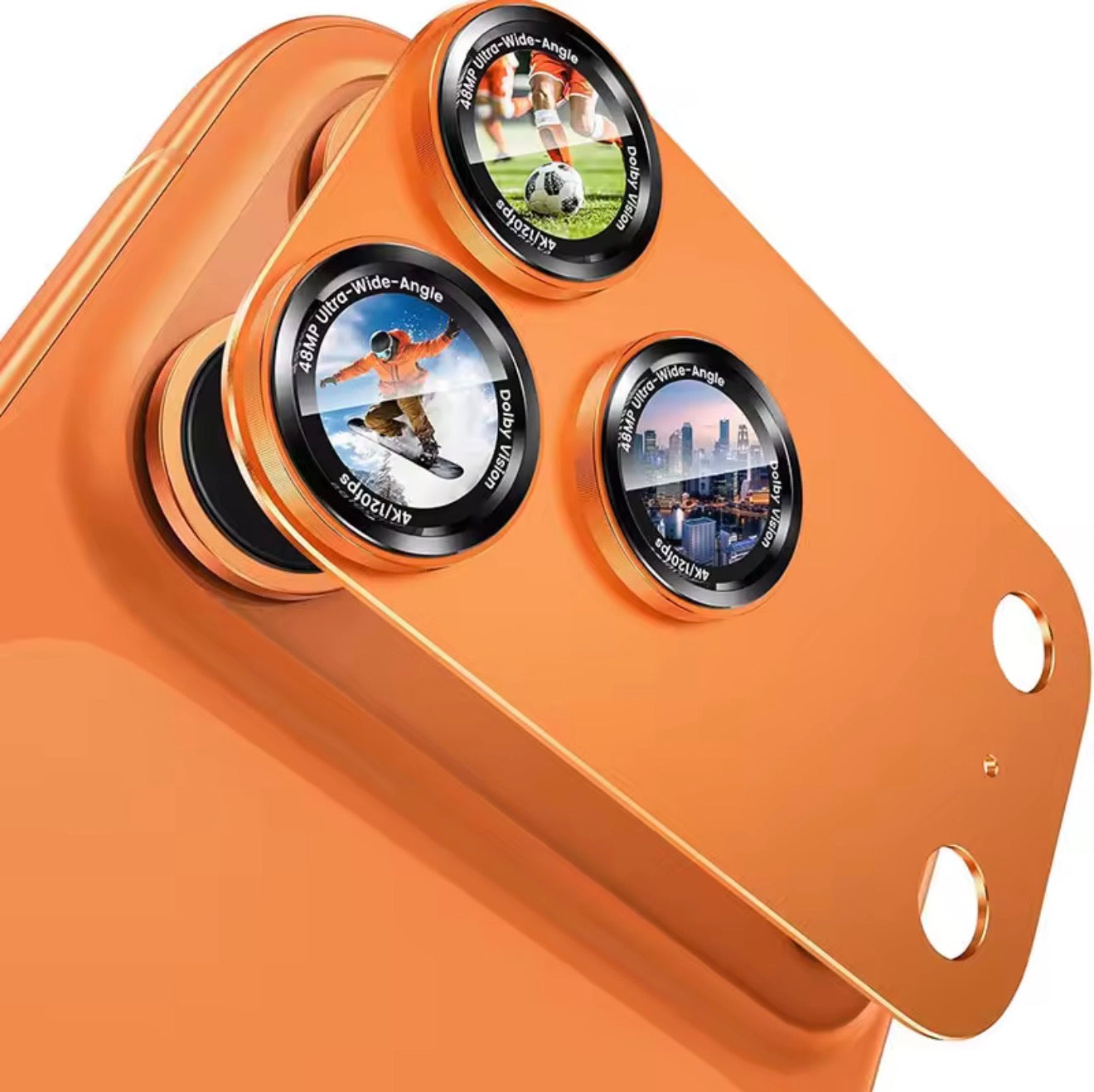 Colored Full Metal Camera Lens Protector
