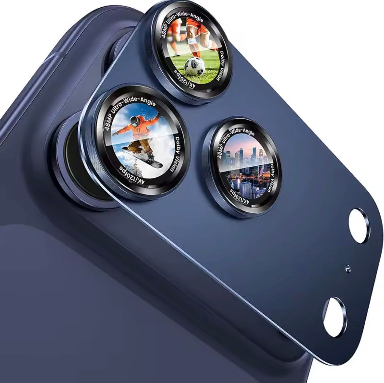 Colored Full Metal Camera Lens Protector