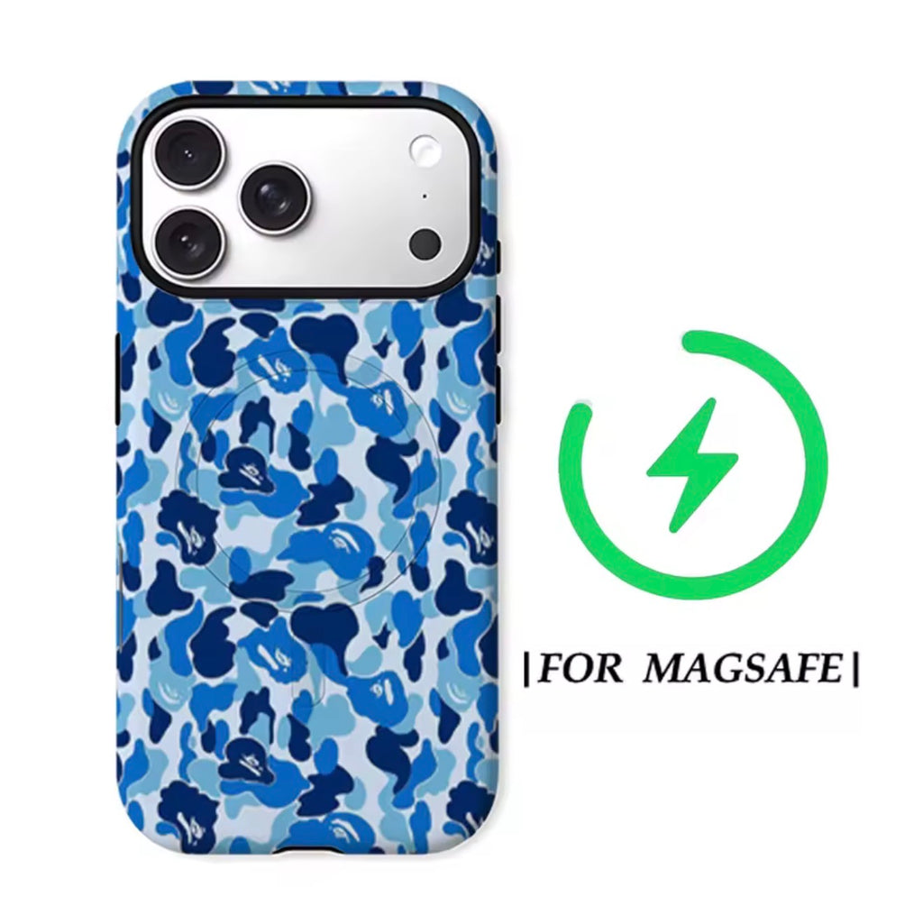 Blue Ape Camo Case