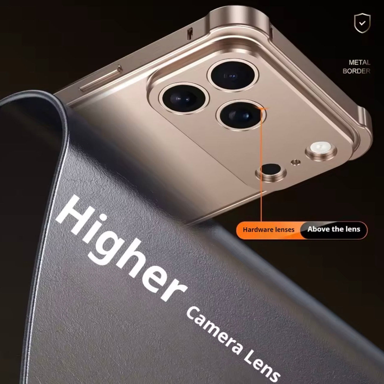 Metal Bumper With Camera Lens