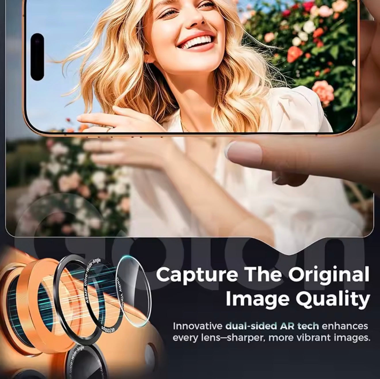Colored Full Metal Camera Lens Protector