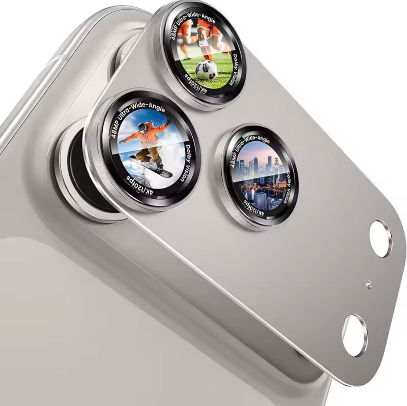 Colored Full Metal Camera Lens Protector